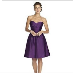 Alfred Sung strapless dress